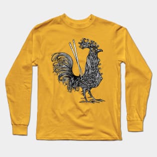 Chicken Ramen Noodle Soup Long Sleeve T-Shirt